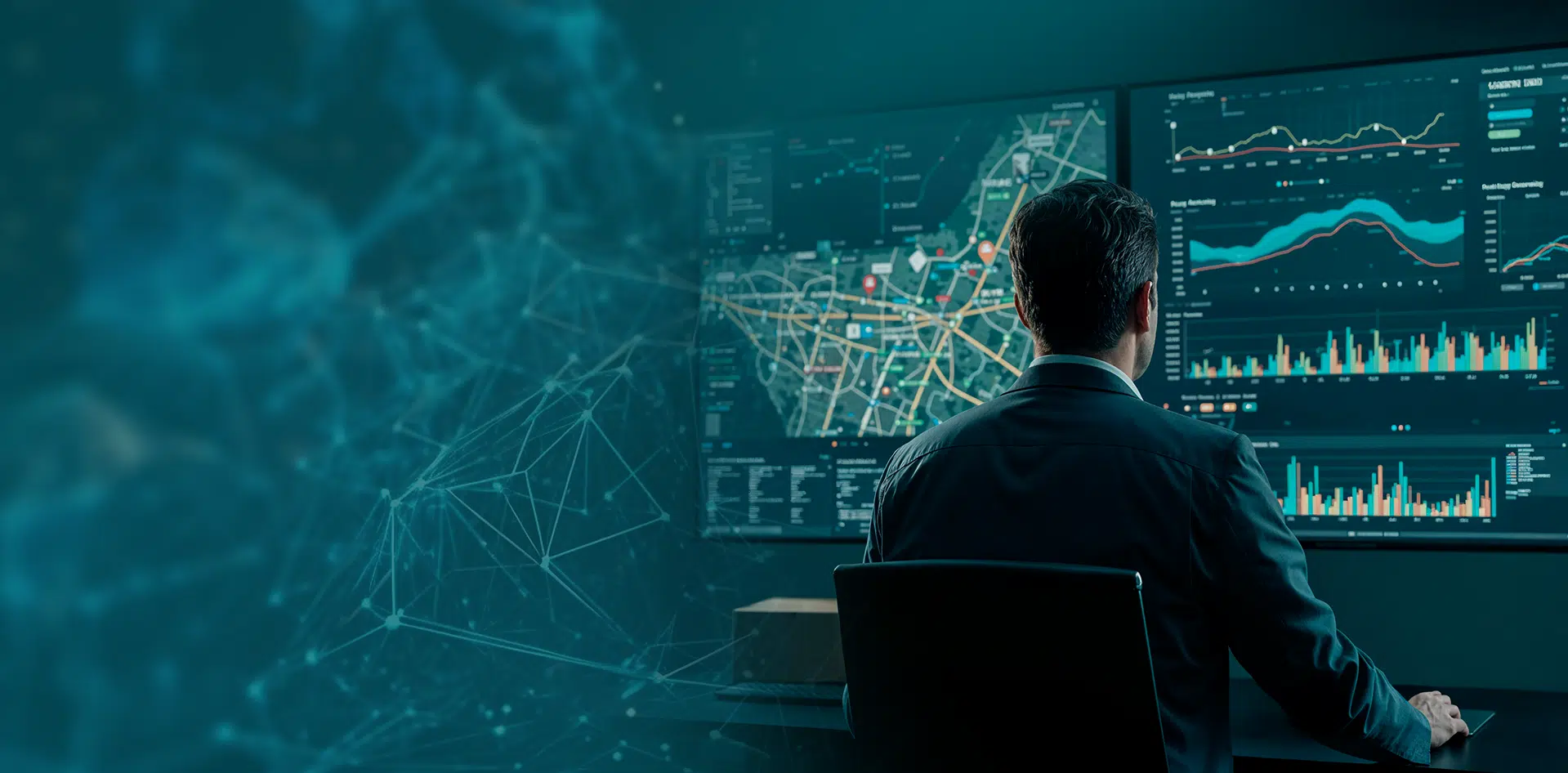 Investor using AI tools for stock research and performance monitoring